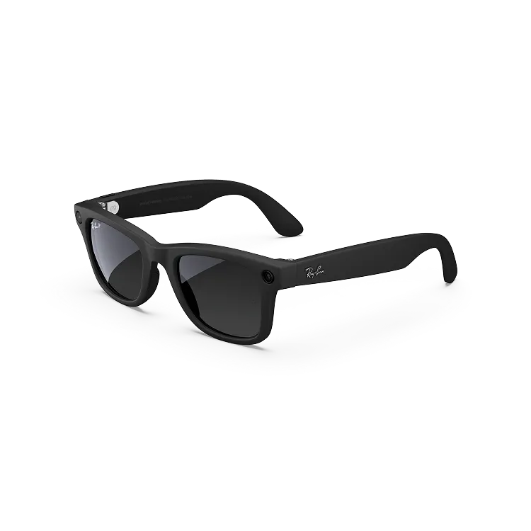 Ray-Ban Meta Wayfarer (Gen 1) glasses with Meta AI, photo and video capture