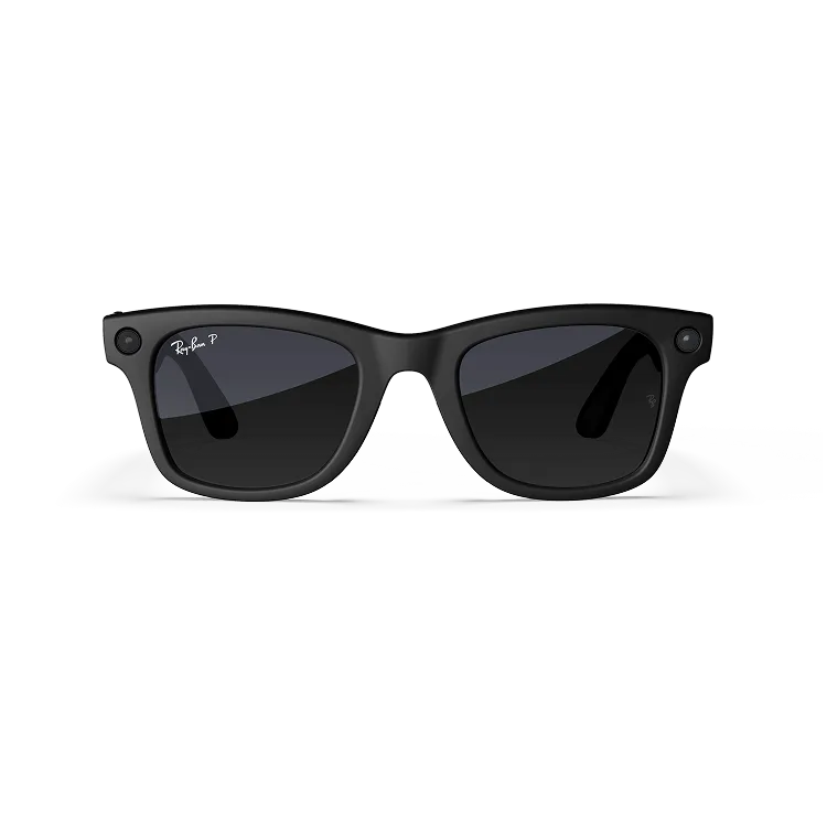 Ray-Ban Meta Wayfarer (Gen 1) glasses with Meta AI, photo and video capture