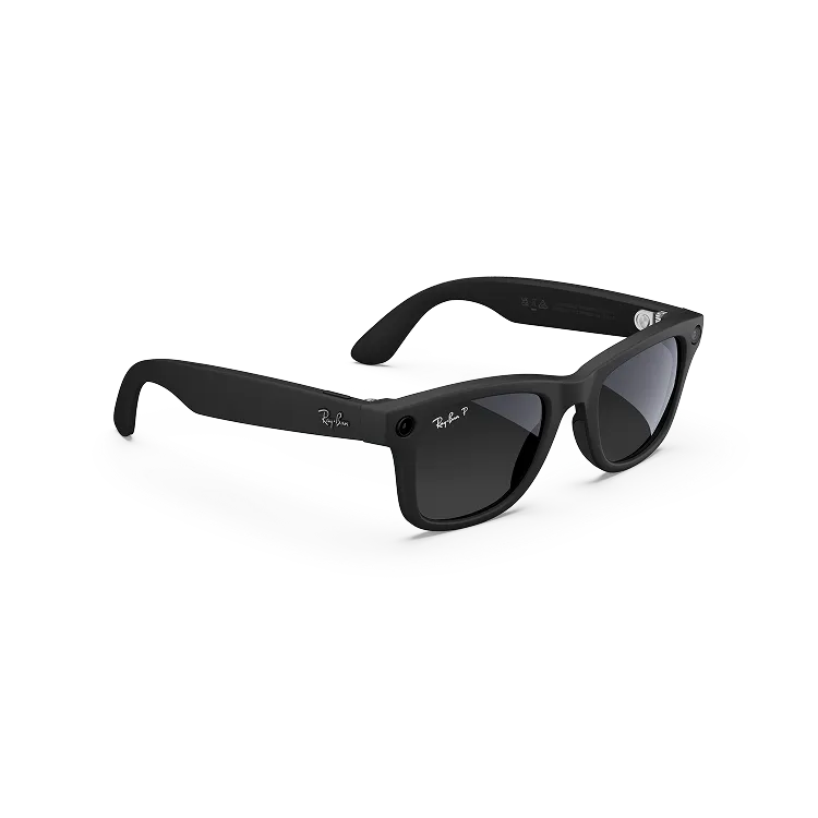 Ray-Ban Meta Wayfarer (Gen 1) glasses with Meta AI, photo and video capture